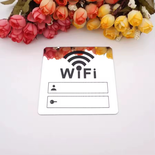 WiFi Sign Sticker